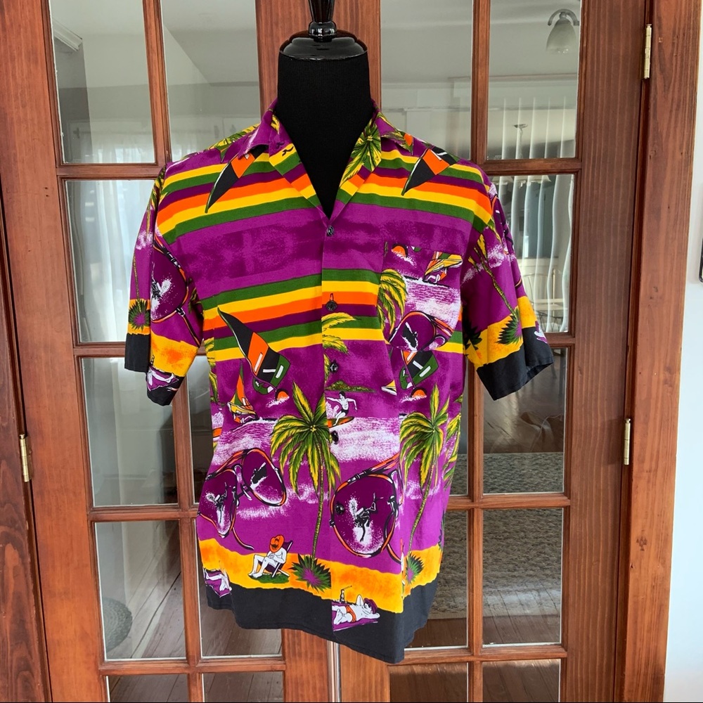 Fun Wear Hawaiian Style Surfing Shirt